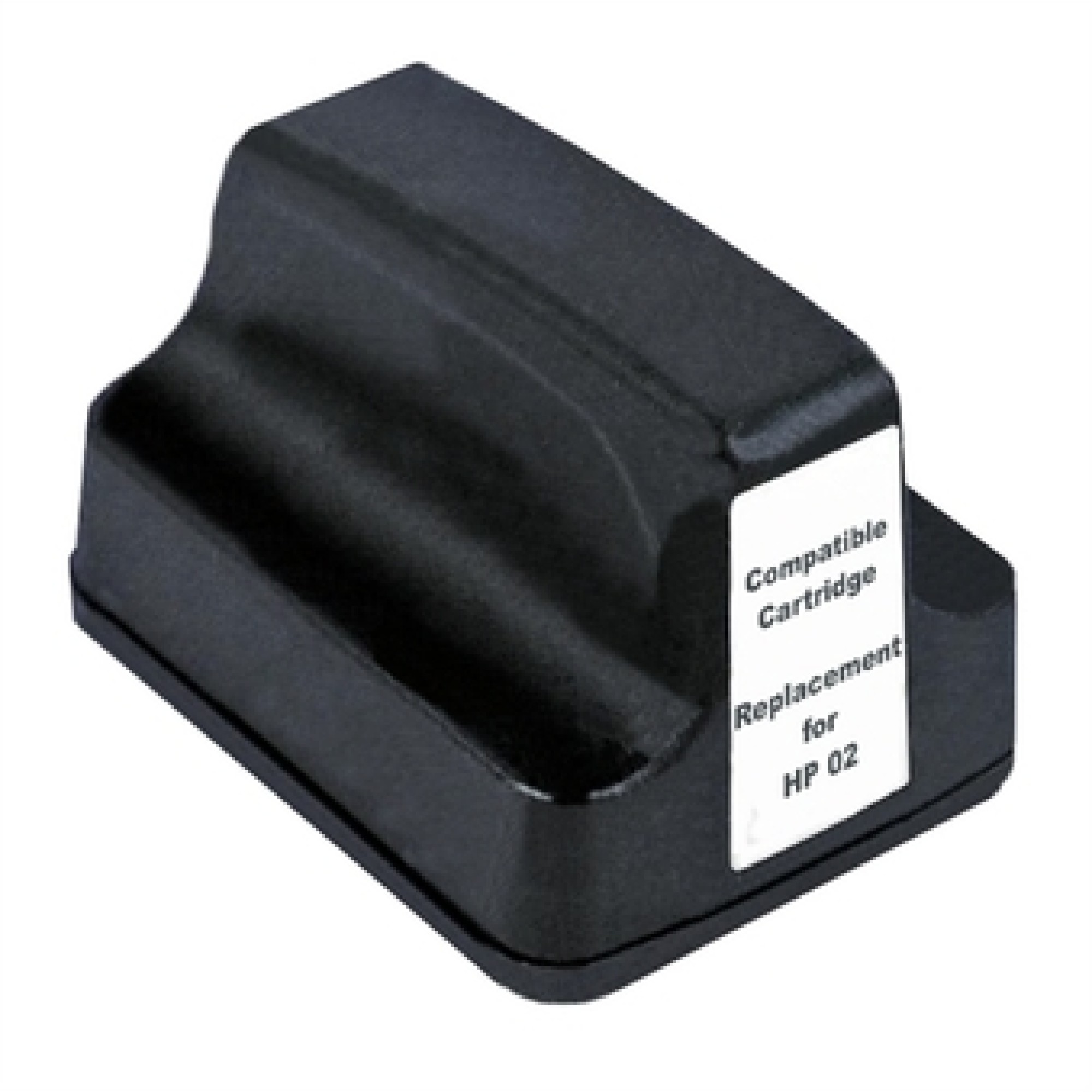 HP 02 / HP02 / HP02xl Compatible Black Ink Cartridge
